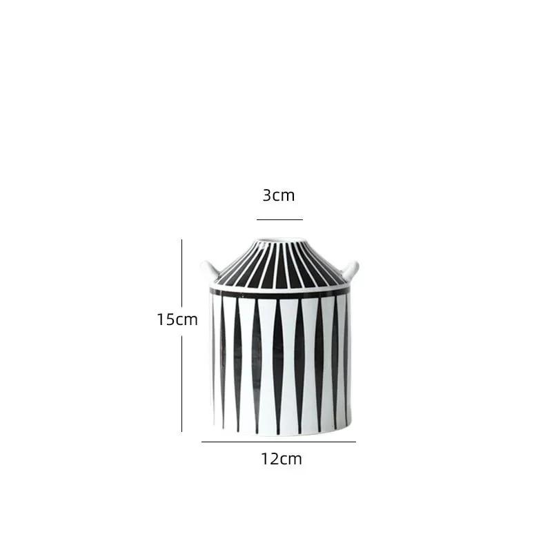 

Ins Style Nordic Decor Home Home Decoration Modern Fashion Ceramic Decorations Room Flower Vase Decor For Home Office ATPXZQ