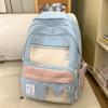 Children's Schoolbags Elementary School Students  Girls' Multi Layer High Value Pain Bags Backpacks