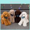Adorable peluche caniche pour enfants, douce et câline, cadeau pour les filles