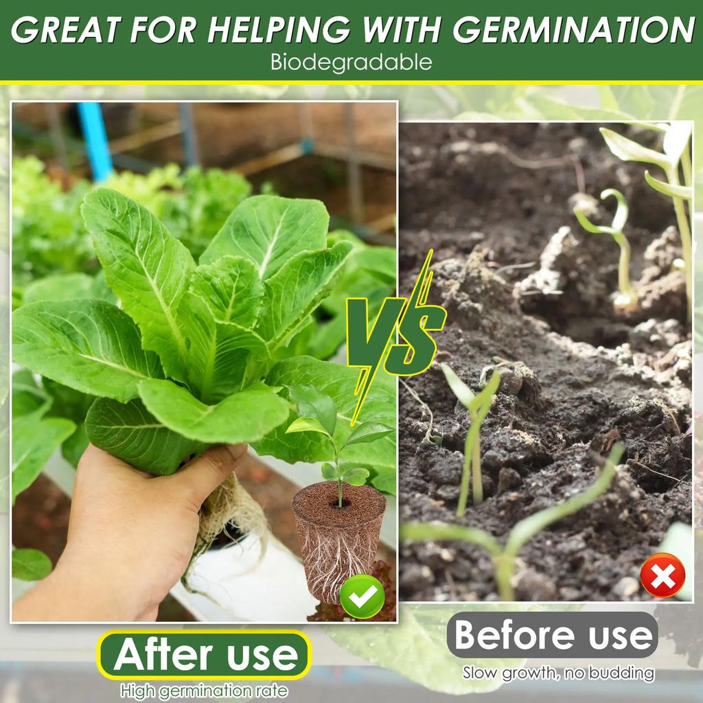 40 szt. Gąbki do uprawy nasion Ogrodowe hydroponiczne gąbki do kiełkowania nasion z etykietami do roślin i pęsetą Zamienne gąbki do wzrostu korzeni