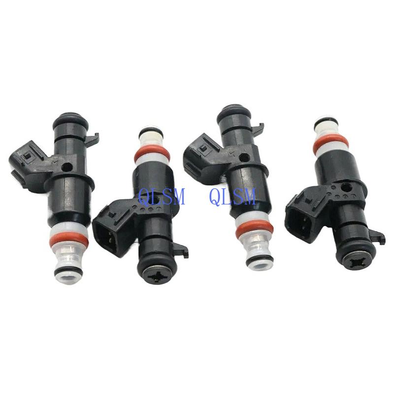 4Pcs 16450-RBB-003 Fuel Injector For Acura TSX Honda Accord CR-V Element 2.4L K24 16450RBB003 Petrol Nozzle Flow Matched Set