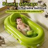 1Pcs Inflatable Bathtub Portable Foldable Bath Tub With Backrest Non Slip Seat For Home Bathroom Beach Holidays Travel