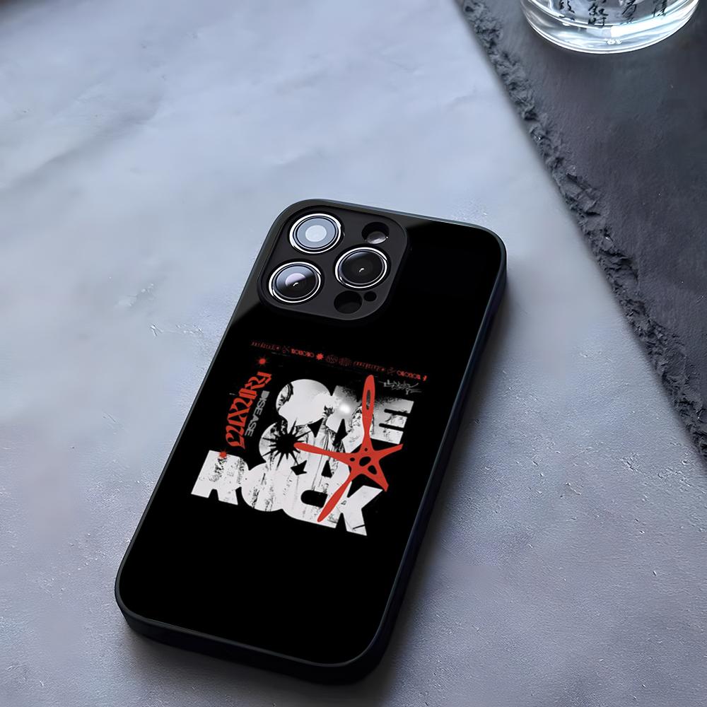 ONE OK ROCK Phone Case Tempered Glass For IPhone 17 13 14 16 12 15 11 Pro Max Plus Mini X XR SE2020 Coque