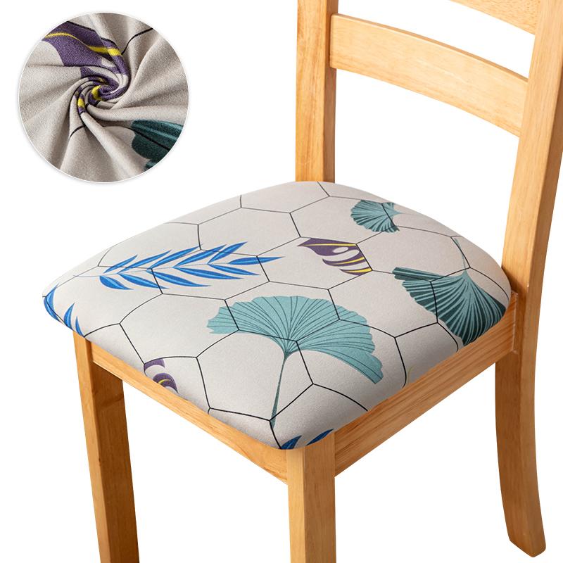 Real Waterproof Chair Cover Stretch Dining Room Seat Covers Chair Cheap Washable Jacquard Chair Covers For Home Hotel Kitchen