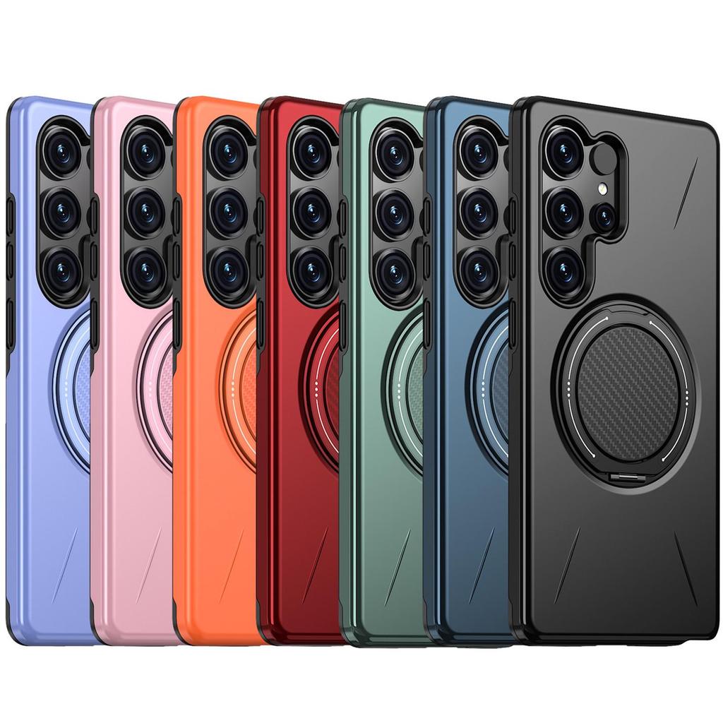 Invisible Samsung S25 Ultra Magnetic Phone Case for S24FE/S23, Compatible with A55/A14 Models