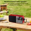 Wireless FM Portable Radio LED Digital Display Support TF Card MP3 Player USB Drive LCD Display Speaker