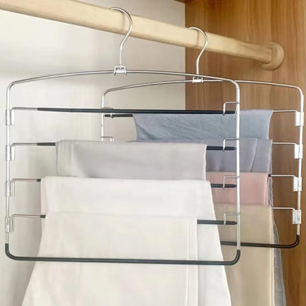 

Non-slip Clothes Hanger Space Saving Clothes Storage Racks for Wardrobe Bedroom Accessories