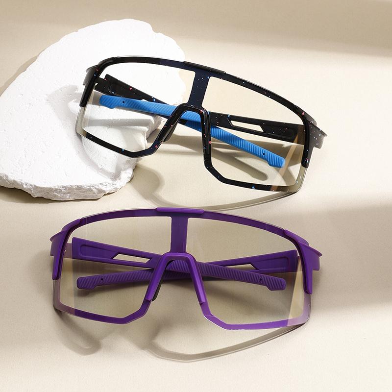 Outdoor Brand Cycling Men's Goggle Women Oversize Decor Anti UV Riding Shades High Quality Pochromic Sports Sunglasses