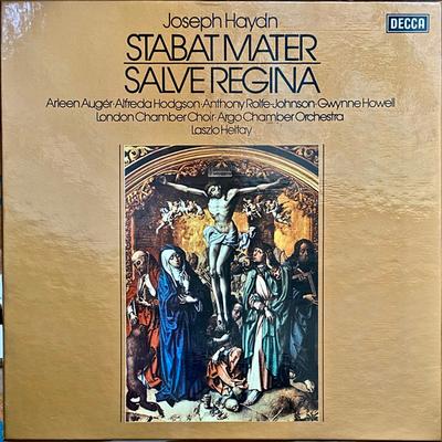LP Record JOSEPH HAYDN / ARLEEN AUGER . ALFRE - Stabat Mater . Salve Regina 635427 Decca 1980 Germany Classical Used