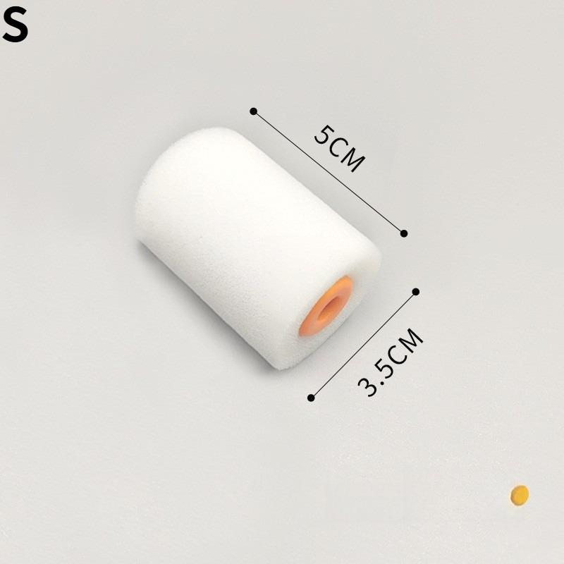 Paint Roller High Density Sponge Roller Brush for Latex Paint Water Based Paint Art Painting Wall Using Tool