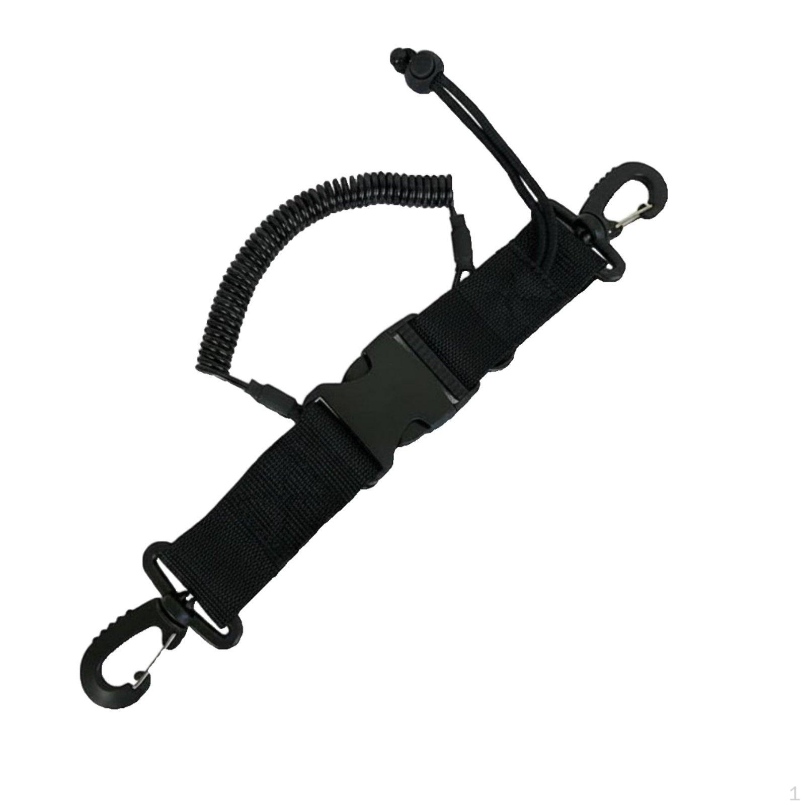 Underwater Dive Cord Heavy Duty Retractable AntiDrop Rope Spring Tether for Freedivers, Divers,