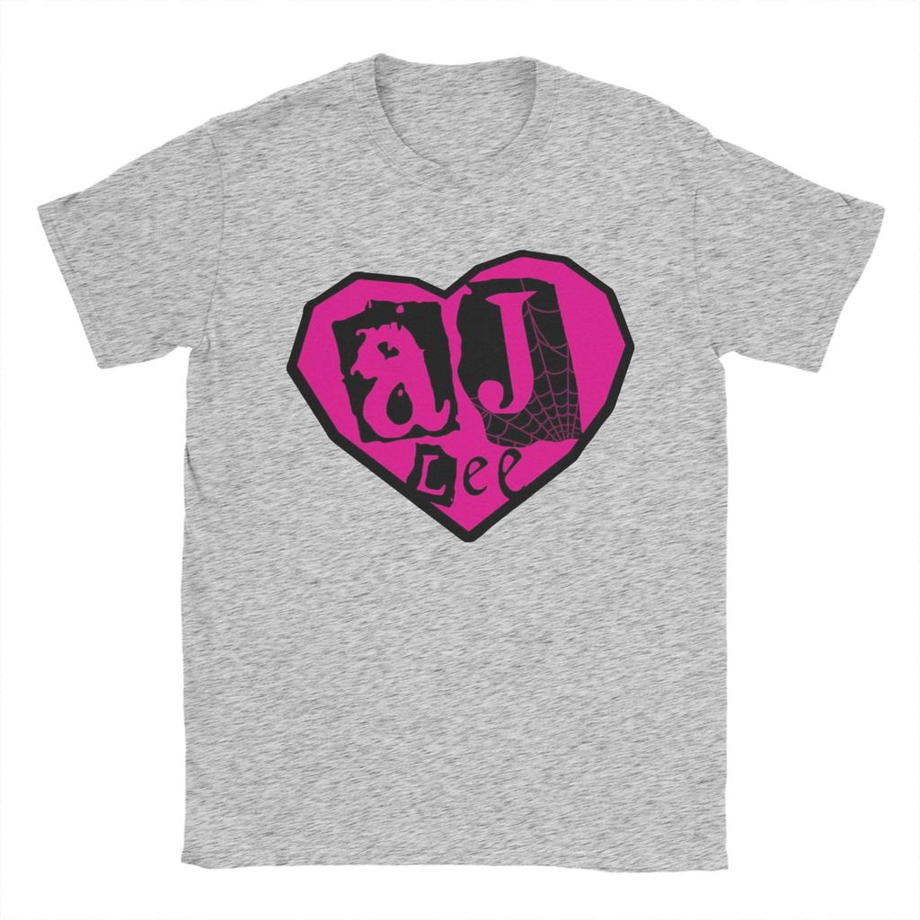 Pánská AJ Lee Wrestling Trička 100% Bavlna Oblečení Vintage Krátký Rukáv Kulatý Výstřih Tričko Unikátní Tričko