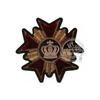 Patch - MEDIAC - Royal Coat of Arms - 5.9cm X 7.2cm - Iron-on - Easy To Apply