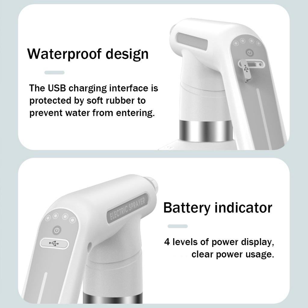 Electric Water Sprayer Mist Garden Sterilization Tool Plant Water Can Automatic Watering Fogger Hand Watering Machine