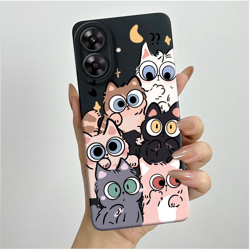 For Realme Note 60 Case Pretty Flower Camera Protector Phone Cover For Realme Note 60 60x Soft Shockproof Case Funda Note60 Etui