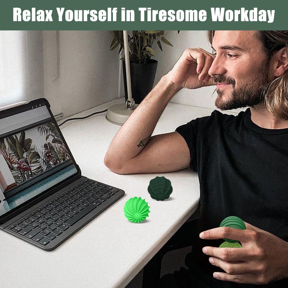 4Pcs Attraction Textures Magnetic Fidget Balls Silent Stress Relief Balls  Toys for Calming Stress