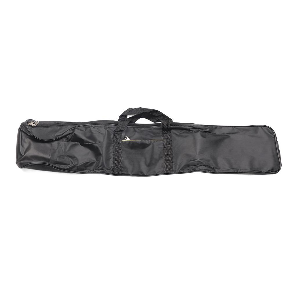 Black Chinese Erhu Storage Bag Canvas Rain Proof Practical Comfortable Hand Feel Soft Erhu Bag 90cm