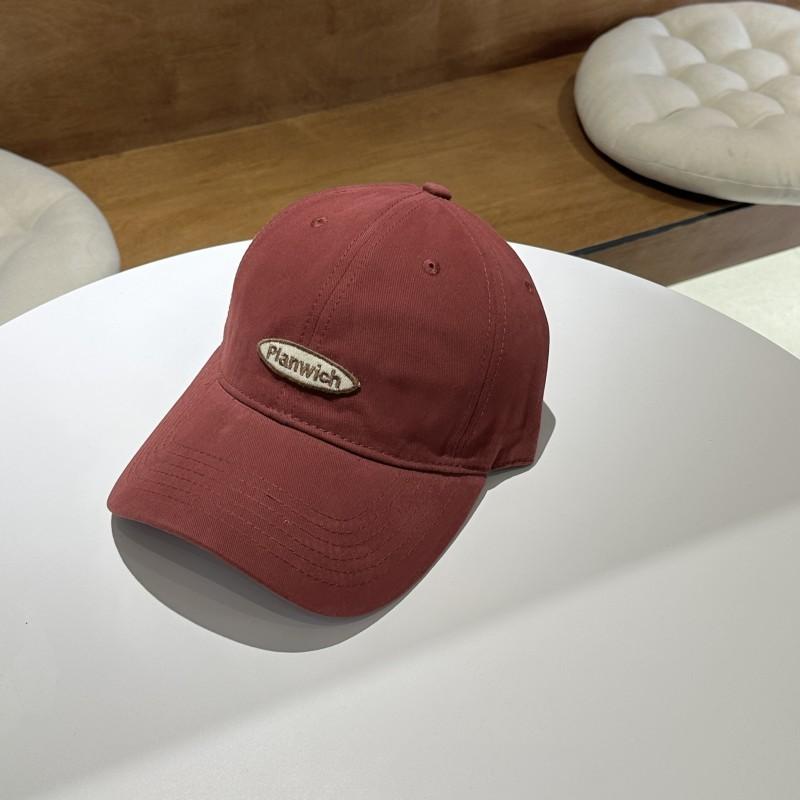Simple letter embroidery hardtop baseball cap spring and summer new versatile casual face cap