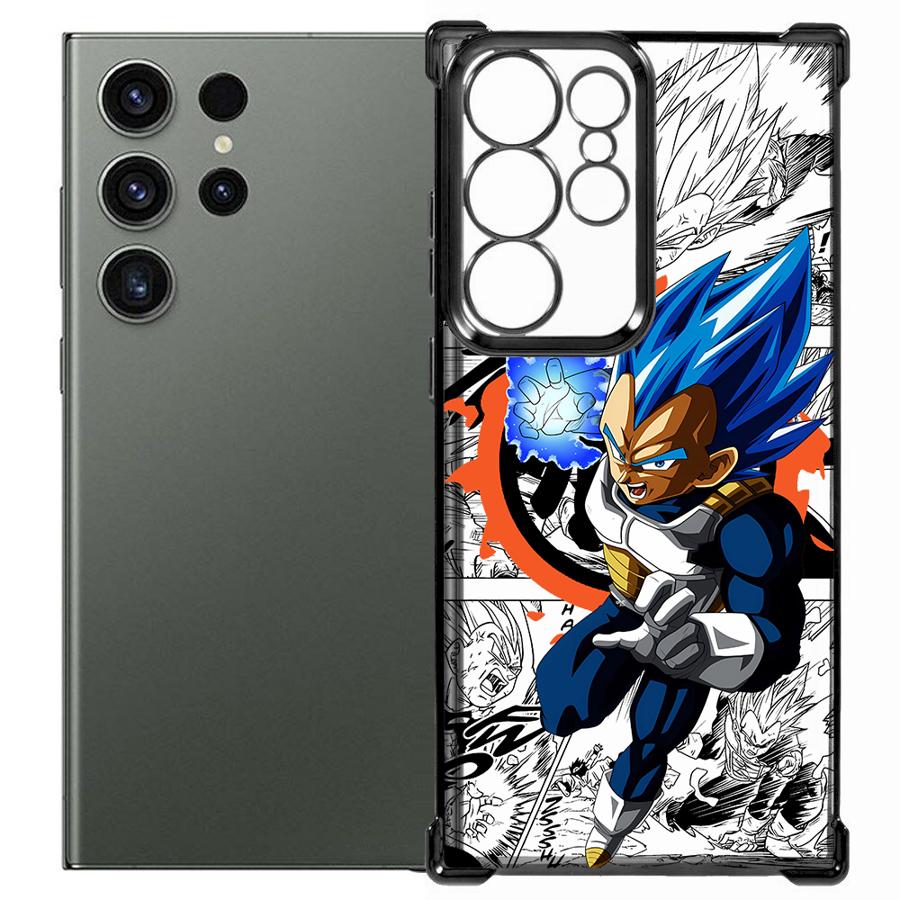 

Dragon Ball Z Vegeta Phone Case for Samsung Galaxy S23 S25 Ultra Note 20 Ultra S25 Plus S20 FE S22 Ultra s23ultra S24 S21FE Galaxy S24+