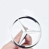 AABIE1 9cm ABS Car Rear Decal Trunk Emblem Sticker For Mercedes Benz AMG W204 W212 W220 W222 W221 C E S Class Accessories