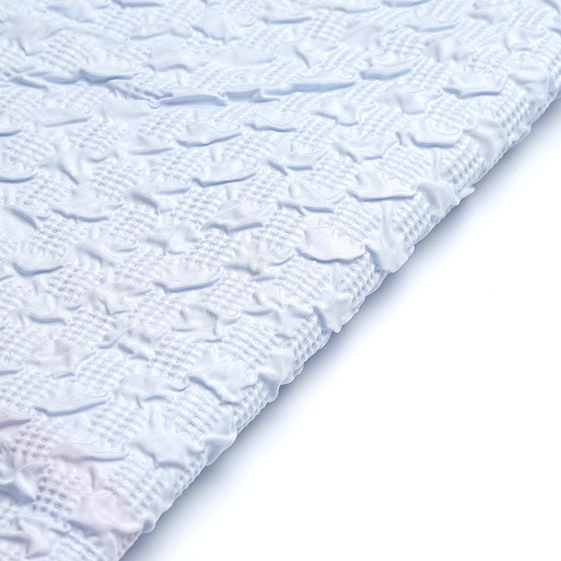 100cm*137cm Colorful PU Leather Waterproof Quilt Fabric Embossed Polyester Cotton Fabric for Clothing Leather Bag