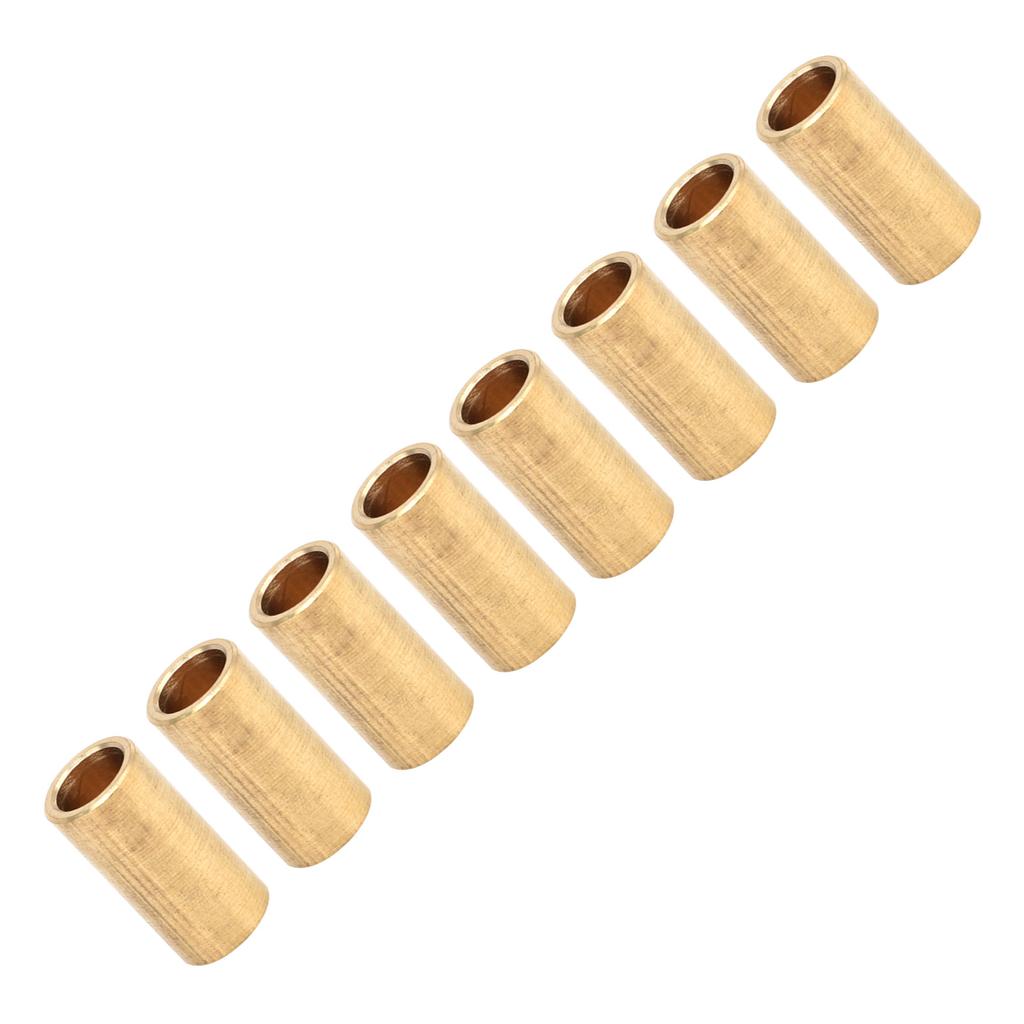 8 Pcs Bronze Bushing Good Load Capacity WearResisting Property Copper Sleeve for Electrical