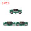 1-10pcs Mini 18650 Charging Module LED Dual USB 5V2.4A 2A /1A Micro/Type-C USB Mobile Power Bank Lithium Battery Charger Board