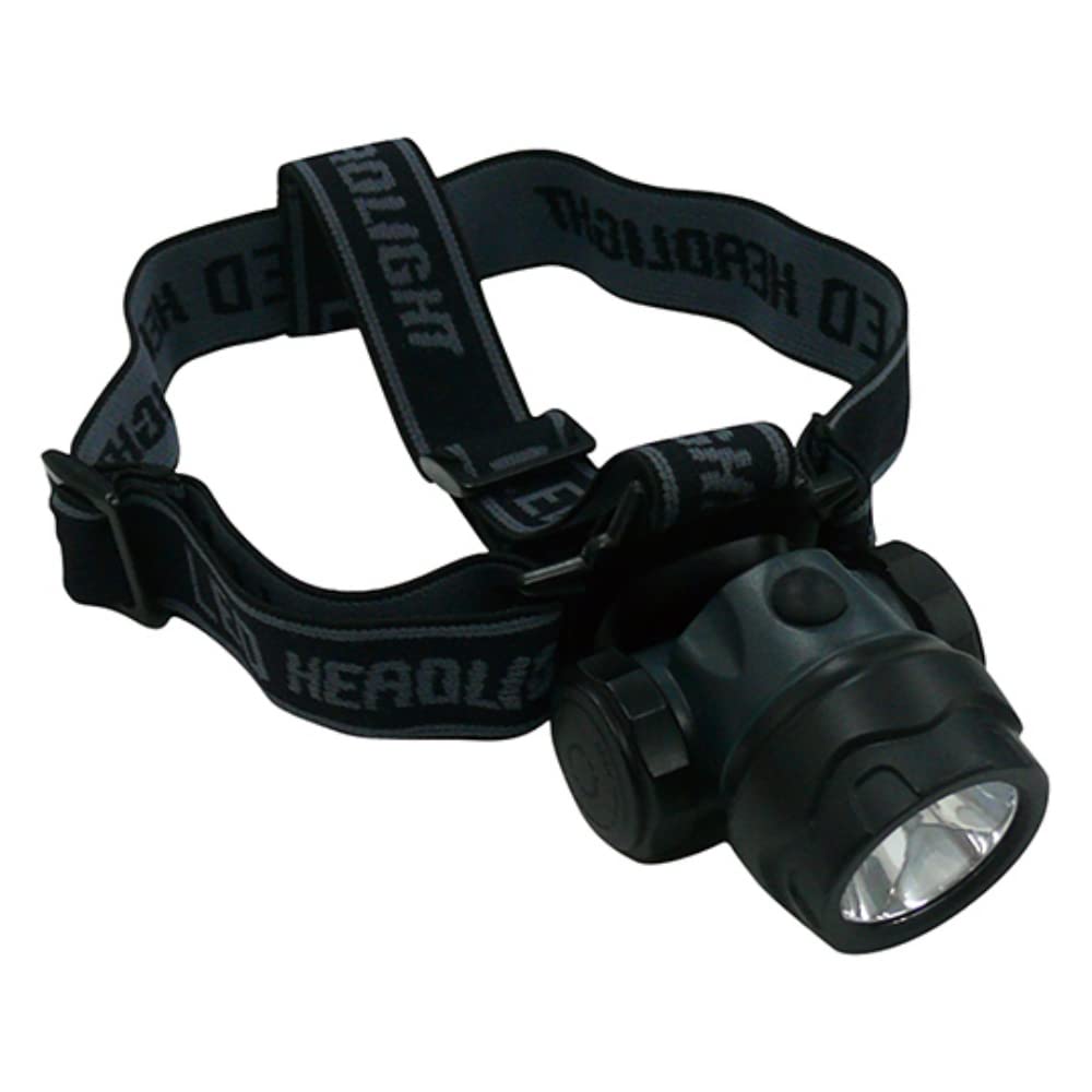 

Contec Aqua Headlight Pro 140 lighting 6 Uses 3 AAA batteries Black 75 x 55 x 65 mm [Brightness lumens/Practical hours/Immersion proof] KE-180