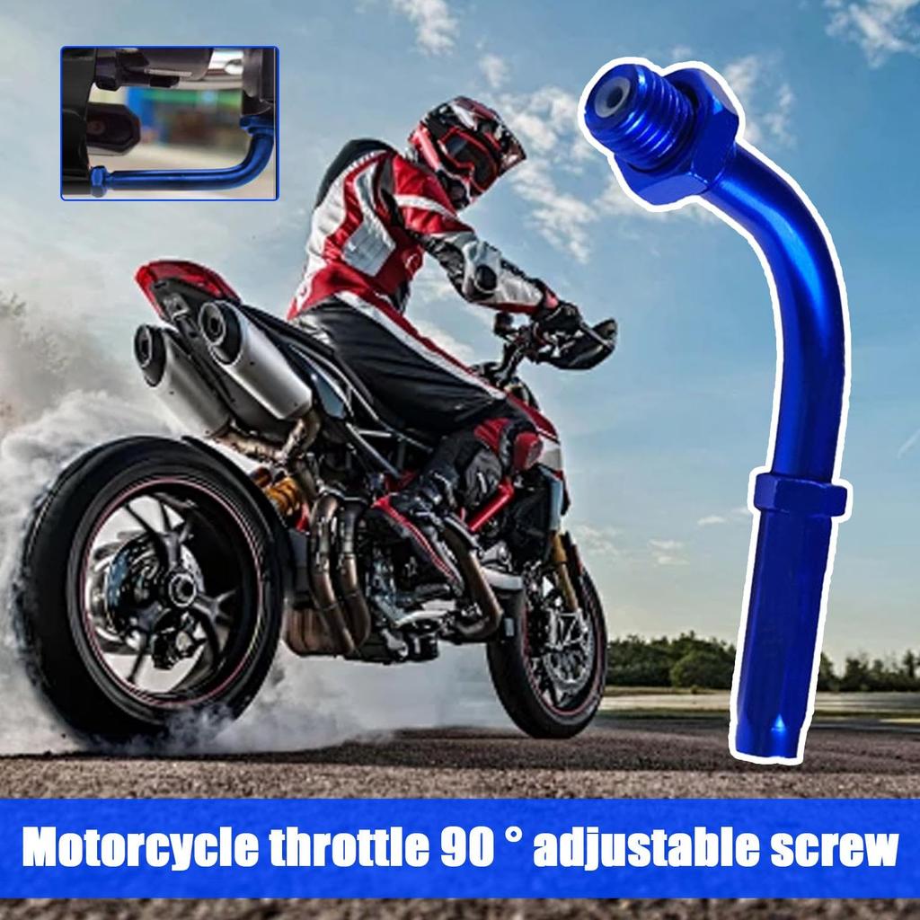 Throttle Limiter Screw Adjustable, Clutch Cable Adjuster, 90 Degree Throttle Cable Screw - Stainless