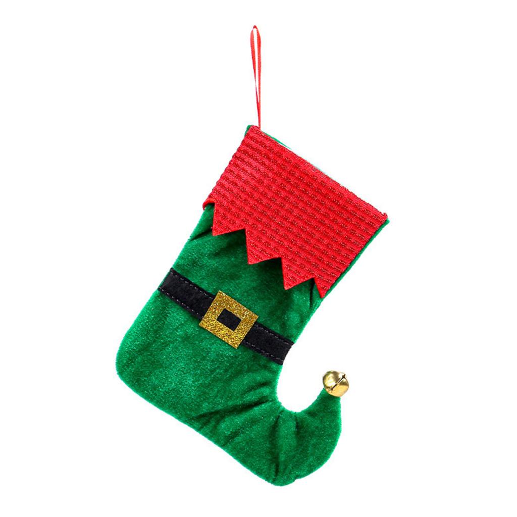 Vánoční Atmosféra Dekorace Santa Vánoční Punčocha Dárková Taška Taška na Sladkosti