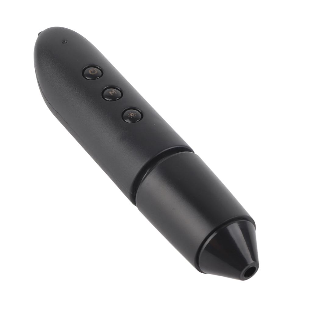 Skin Hair Detector 100X Magnification 0.3MP Camera WiFi Connection Follicle Scalp Health Analyser Matte Black