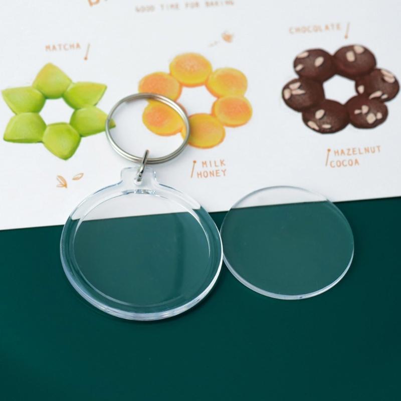 Delicate Blank Photo Frame Keychain Phone Strap Chain  Anti-Lost Chain Jewelry