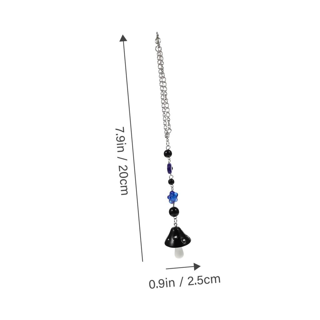 VICASKY 2pcs Mushroom Ornaments Natation Accelios Mushroom Pendant Home Accessories Fan Parts and Accessories