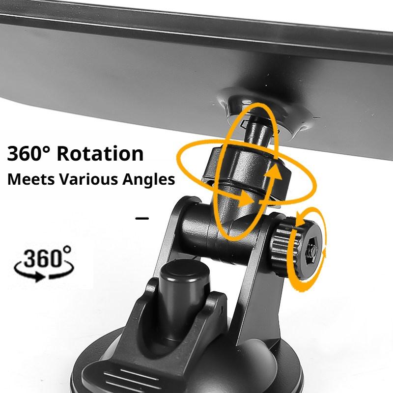 SEAMETAL Car Interior Rearview Mirror HD Wide Angle Blind Spot Mirror Suction Cup Universal Panoramic View Rear Mirror Interior Mirrors6