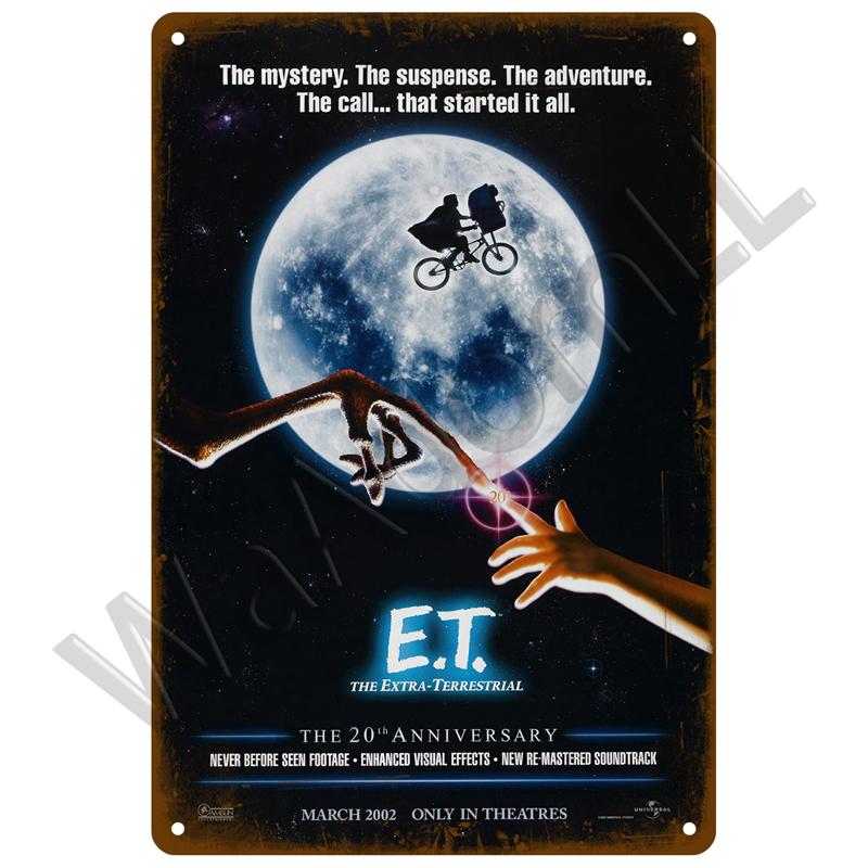 

Вінтажна металева вивіска, кіно, ретро, ​​олов яна вивіска, естетична вітальня, металевий декор стін, прикраса, кіно, індустріальний деко, фільми, плакат 20x30cm（7.8x11.8inch）