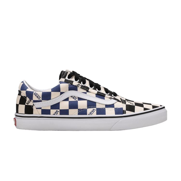Vans Old Skool Big Check Black Navy 35