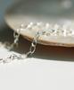 Alleun Silver 925 Ginger Oval Chain Necklace