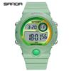 Sanda Unisex Sports Electronic Watch - Stylish, Versatile, Multi-functional with Large Simple Dial
