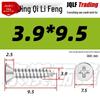 304 Stainless Steel Countersunk Self-Tapping Screw for Furniture & Outdoor Construction (GB/T 846)