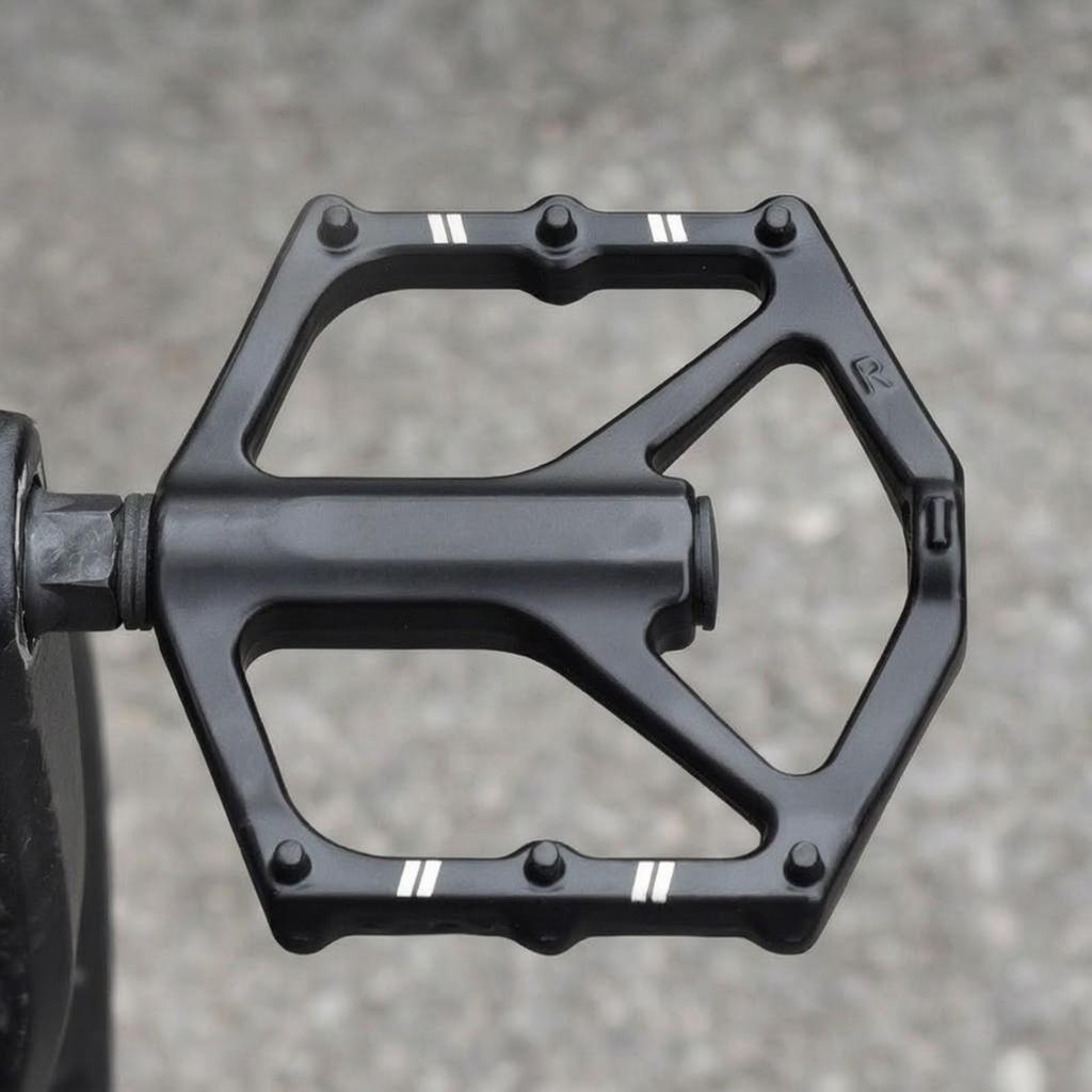 Aluminum Alloy Cycle Pedal Waterproof with Anti-Slip Pins Dustproof