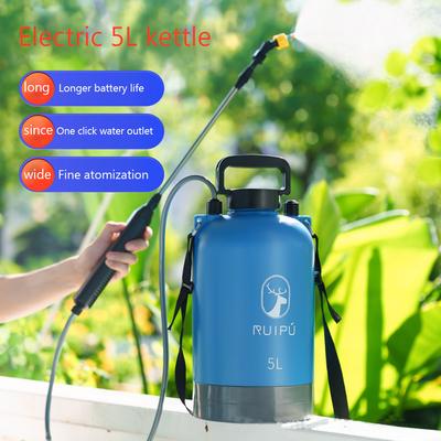 5L Elektrisches Sprühgerät Wiederaufladbare Gartenbewässerungs-Spritzpistole Gartensprühgerät Intelligenter landwirtschaftlicher Desinfektions-Pestizidspender