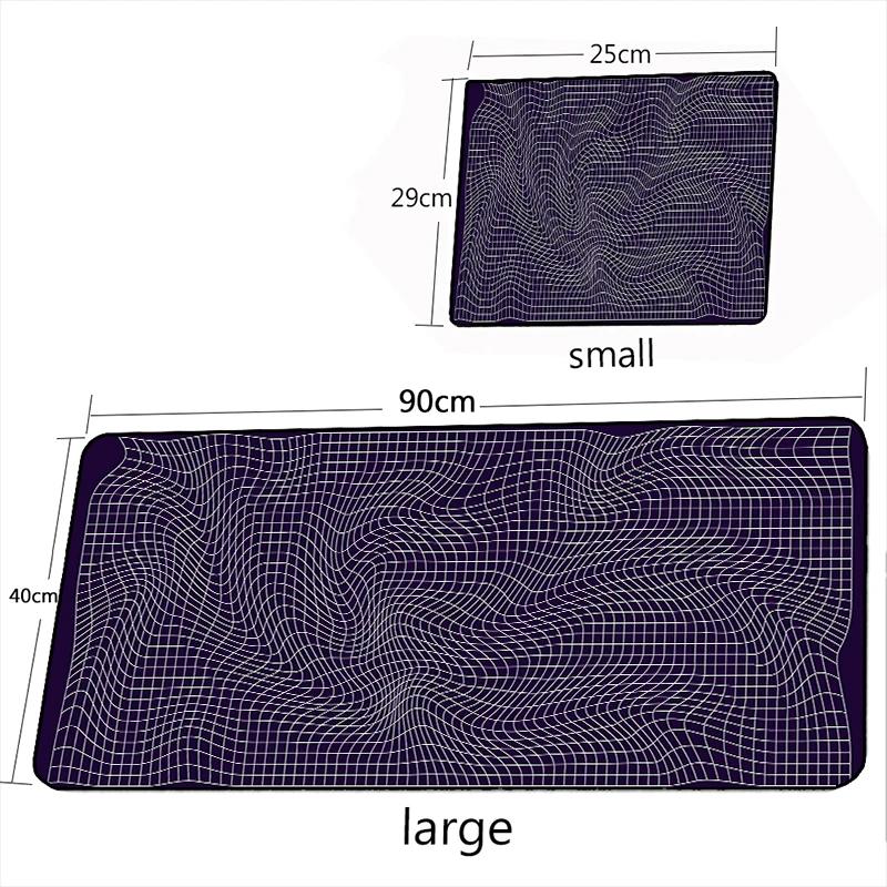 Schwarz Weiß Textur Mauspade Gamer XXL Groß Mechanische Tastatur Mauspade Pad Mauspad für Laptop Schreibtischmatte Büro Zubehör