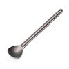 Environmental Portable New Pure Cutlery Fork Long Handle Spoon Outdoor Picnic Accessories Titanium Cookware