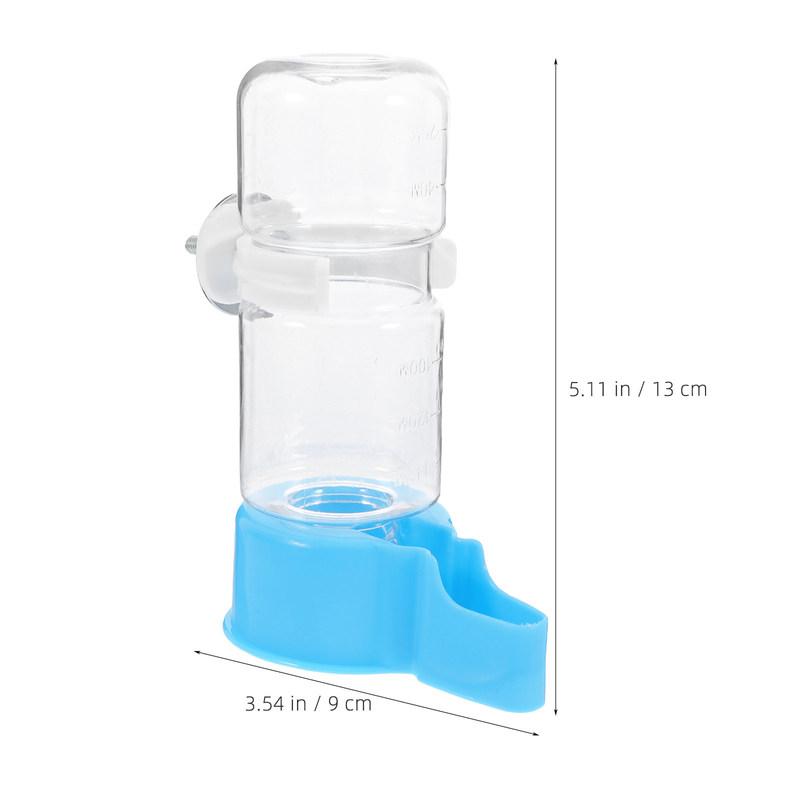 2Pcs Bird Waterer Automatic Bird Cage Water Feeder Sturdy Easy Clean Plastic Water Dispenser for Parrots Parakeets Hamsters