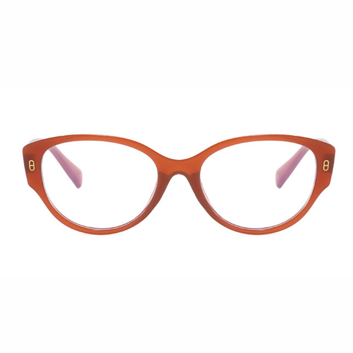 

Котяче око Meter Nail Flat Mirror Female Anti-blue Персоналізована оправа для окулярів Ретро чорна оправа для окулярів anti-blue light коричневий