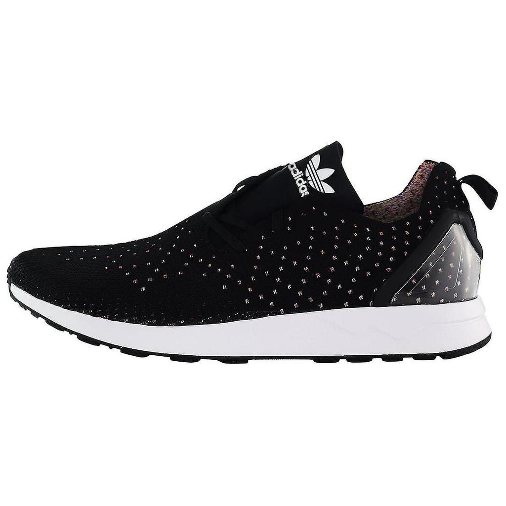 Adidas Originals ZX Flux Weave Comfortable Versatile Slip-Resistant Durable Low-Top Lifestyle Casual Shoes Men Sneaker Black S76368