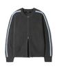 Maglia Tricot TRILLION con Zip e Spazzola Lavabile (Carbone)