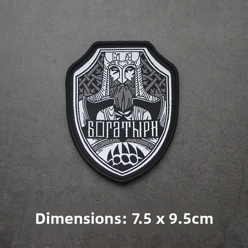 Escape from Tarkov Ultra Fine Weave Mark Velcro game merchandise armband creative Black Fox morale badge Knight badge sticker
