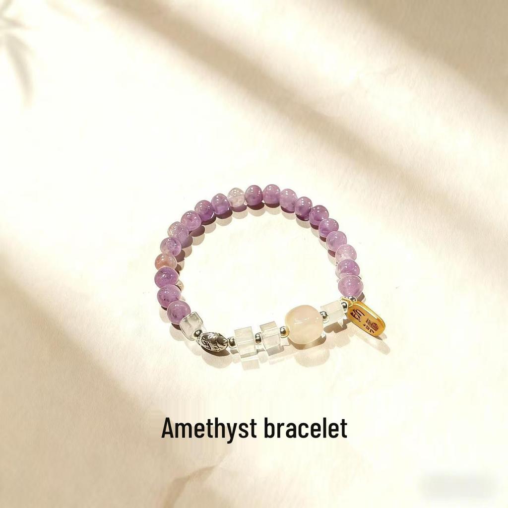 Amethyst Meditation & Soothing Energy Bracelet