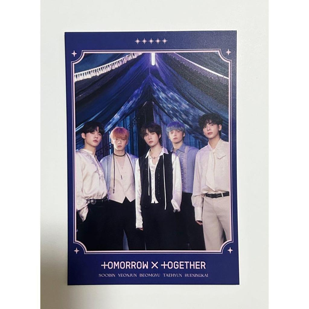Used TOMORROW X TOGETHER Message Card